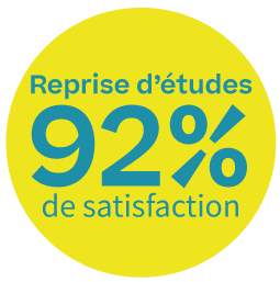 taux satisfaction reprise études